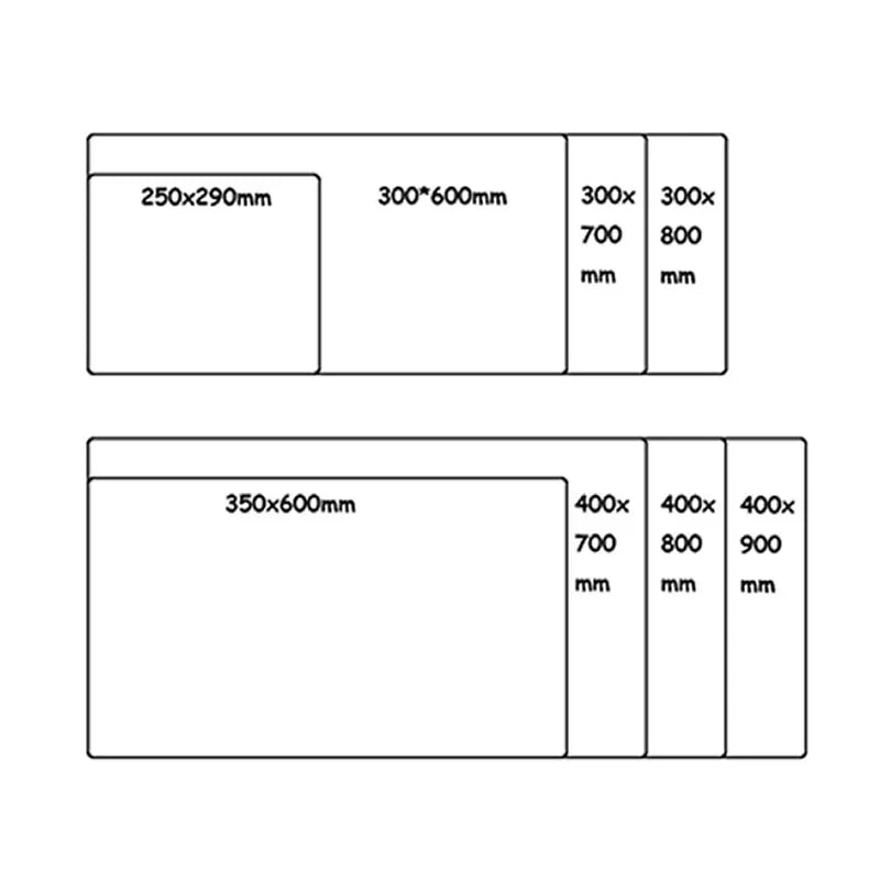 Desk Mat Torii Art Rugs Laptop Gamer Table Cushion Japanese Style Pink Sakura Mouse Pad Black White XXL Gaming Office Mats Large