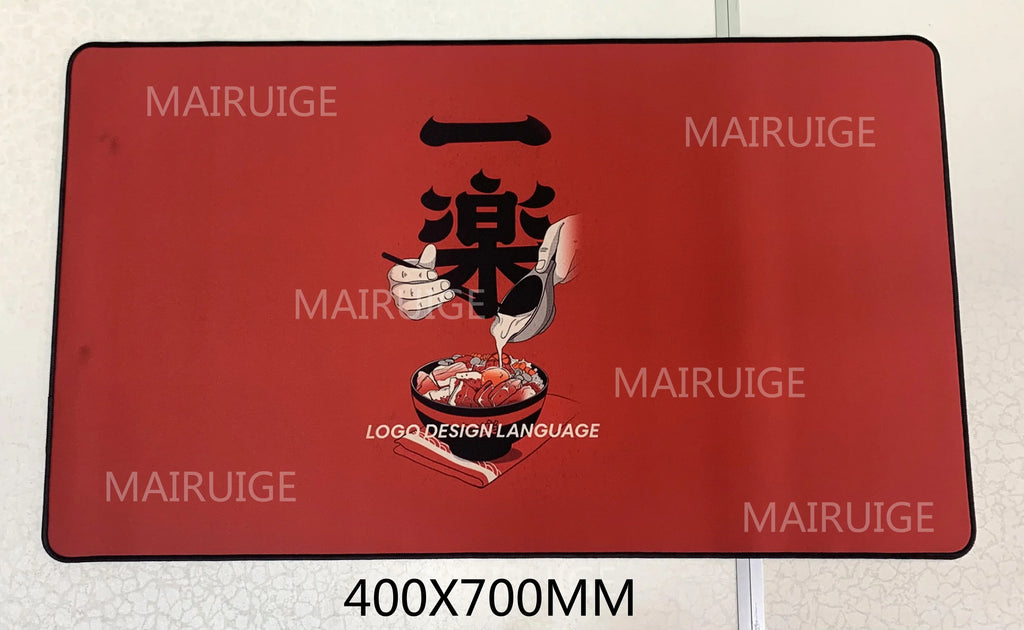 Desk Mat Torii Art Rugs Laptop Gamer Table Cushion Japanese Style Pink Sakura Mouse Pad Black White XXL Gaming Office Mats Large