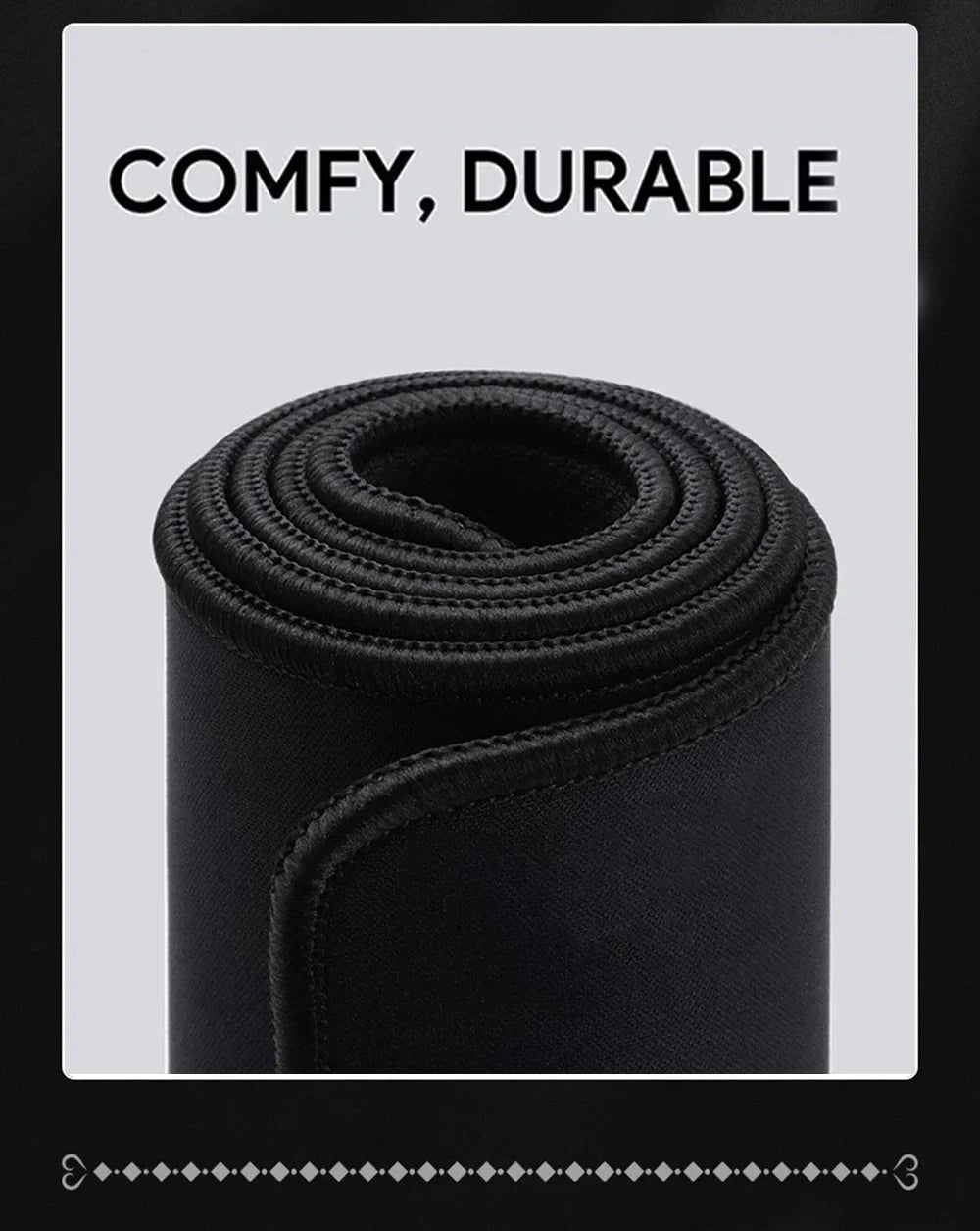 The Great Wave off Kanagawa Mouse Pad Large Desk Mat Keyboard Ergonomic Office Rubber PC Non-slip Anti-fray Home Custom